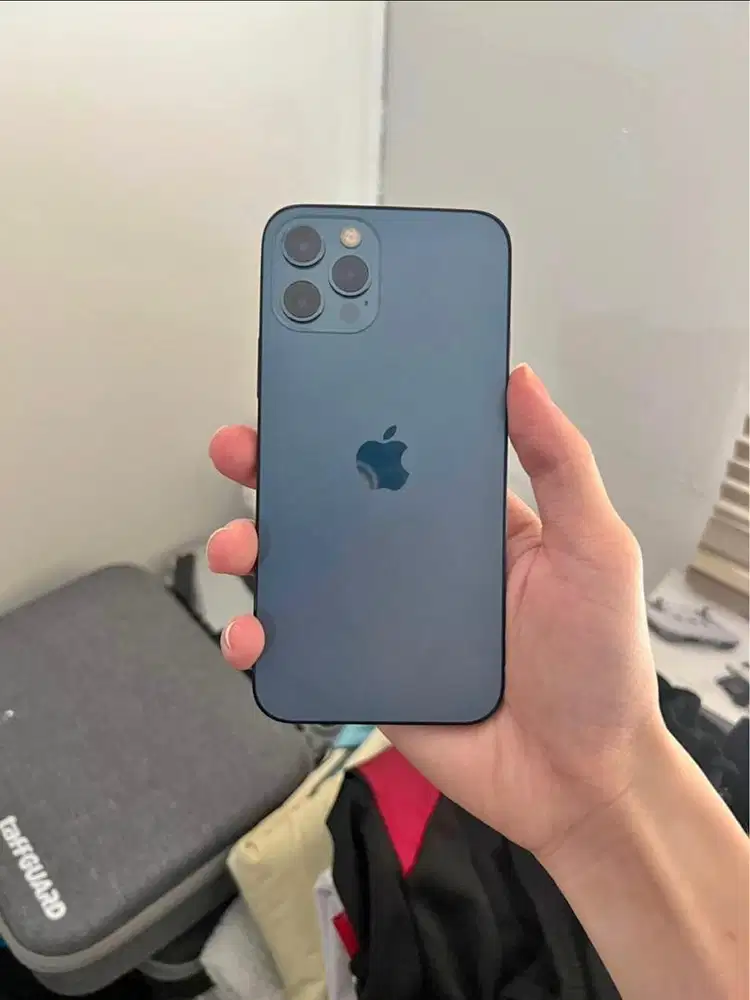 iPhone 12 Pro 256gb Pasific Blue Inter All Operator Fullset
