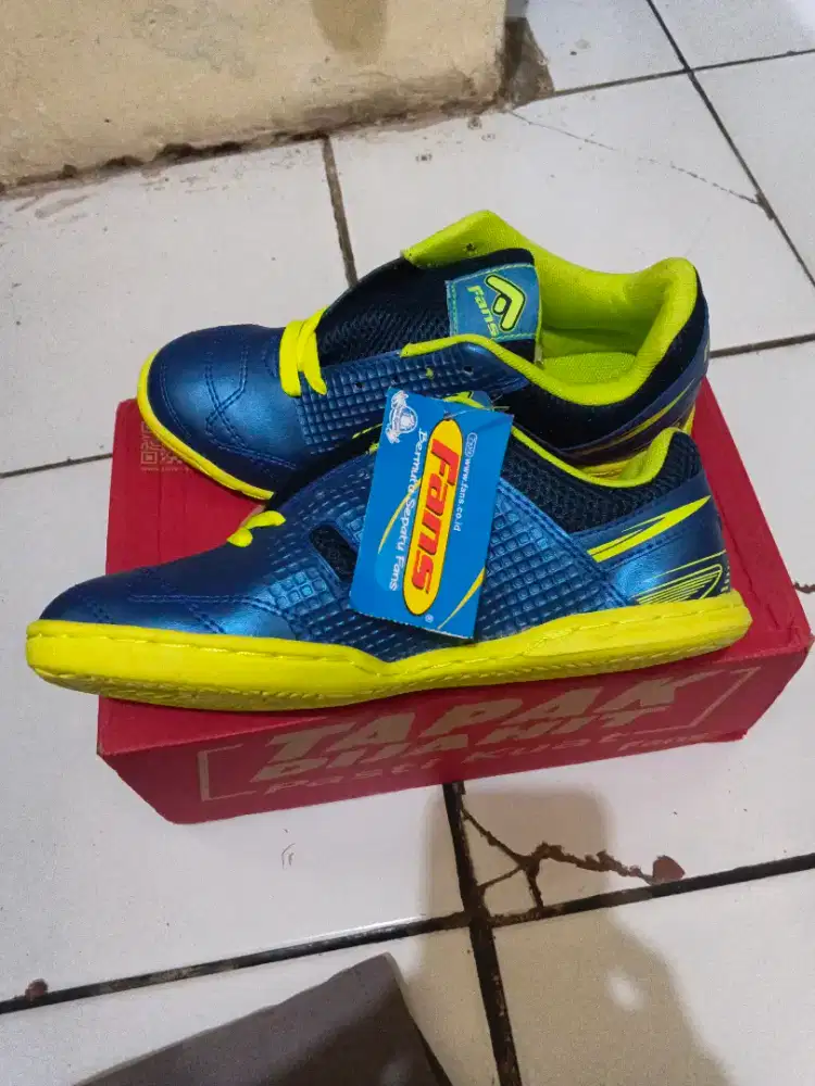Sepatu Futsal Fans NJR 2 Tapak Dijahit Original Asli Buatan Indonesia
