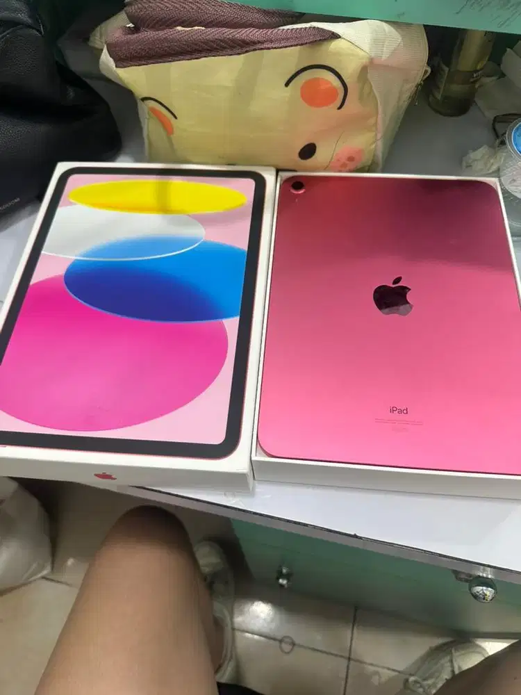 IPAD GEN 10  64GB EKS IBOX PINK MANTAP