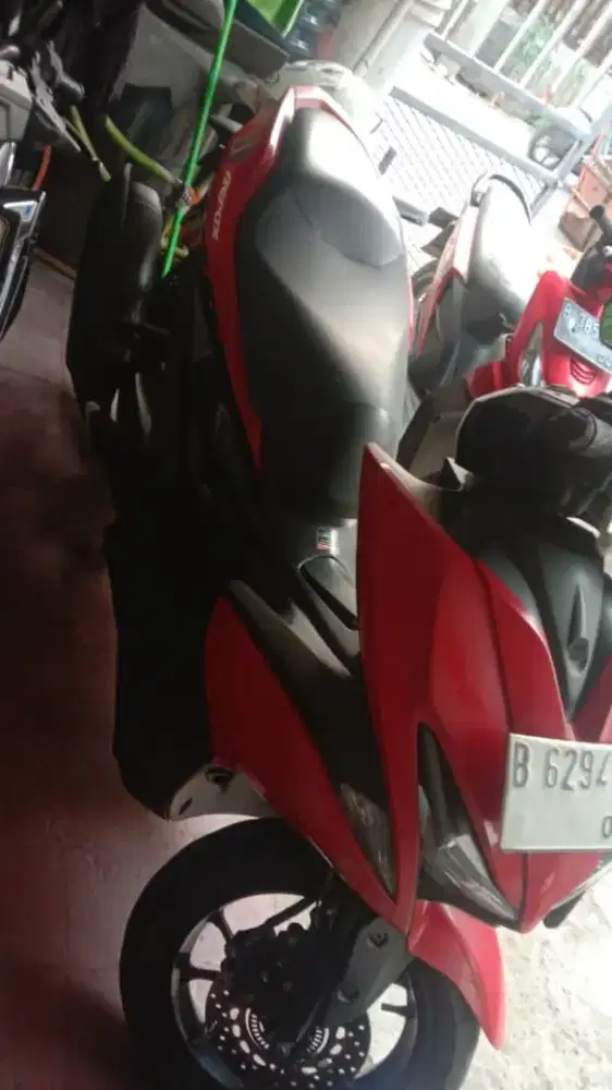 Yamaha Aerox 2019 Merah Hitam