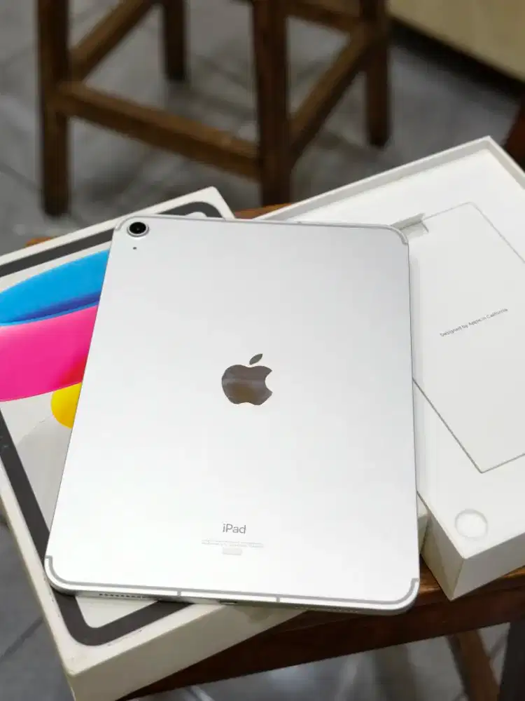 iPad Gen 10 256Gb iBox Wifi Cellular Fullset Original Mulus