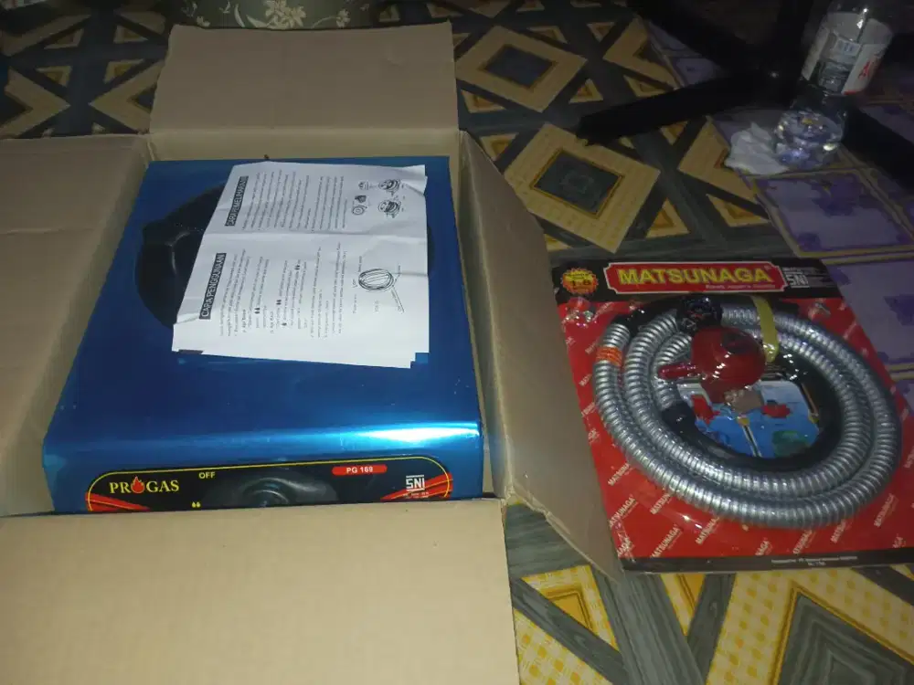 Salah beli kompor+regulator baru
