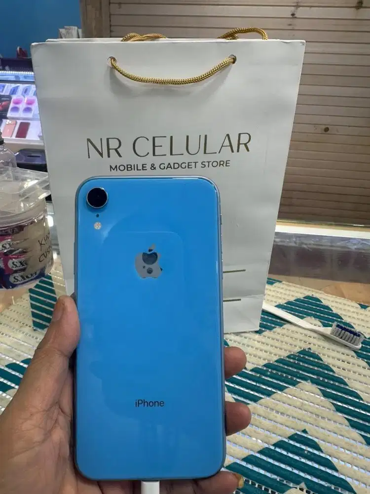 IPHONE XR 64 GB PERMANEN BLUE BH 98