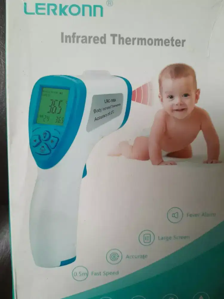 GROSIR 60 Pcs Termometer Infra Merah Lerkonn — BARU di Kotak