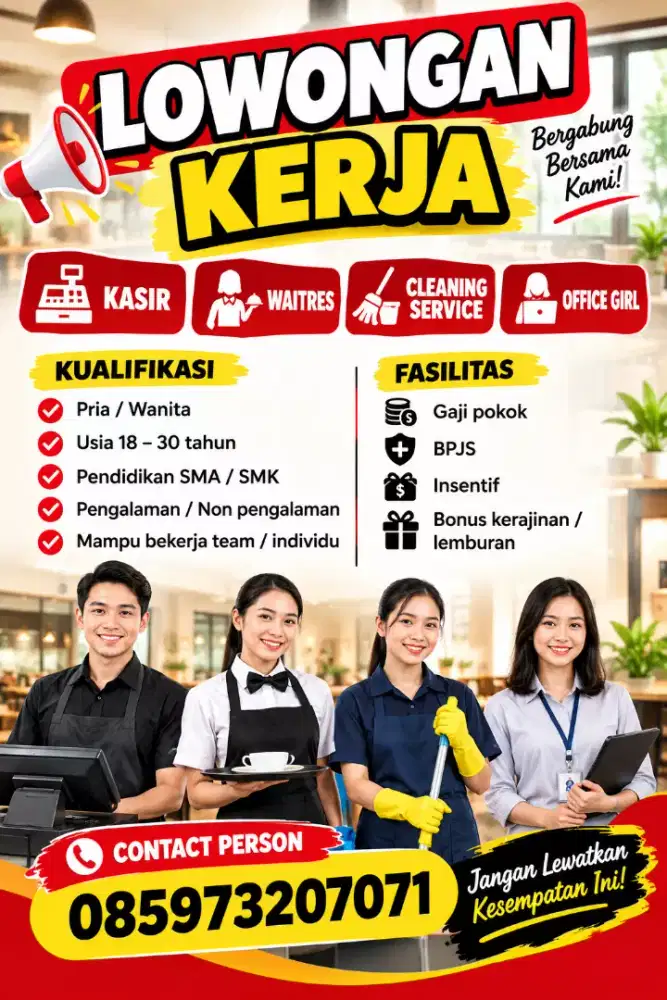 Lowongan kerja terbaru