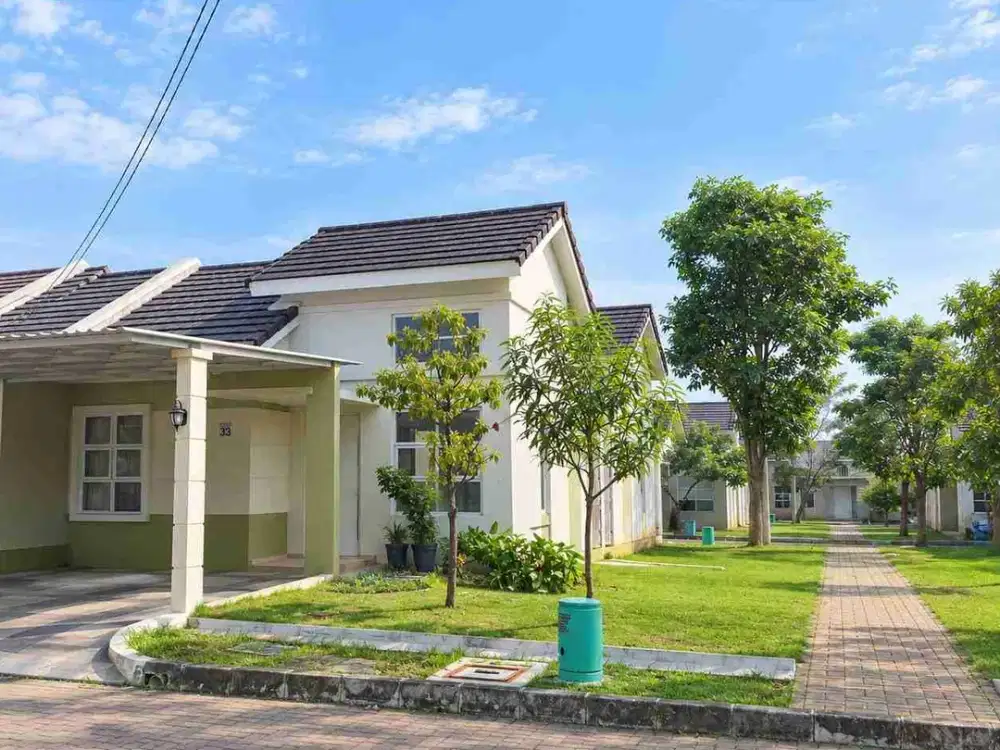 DIJUAL – Rumah Hook SHM LT 99/LB 42 m² 2 KT Dekat Tol Karawang Timur