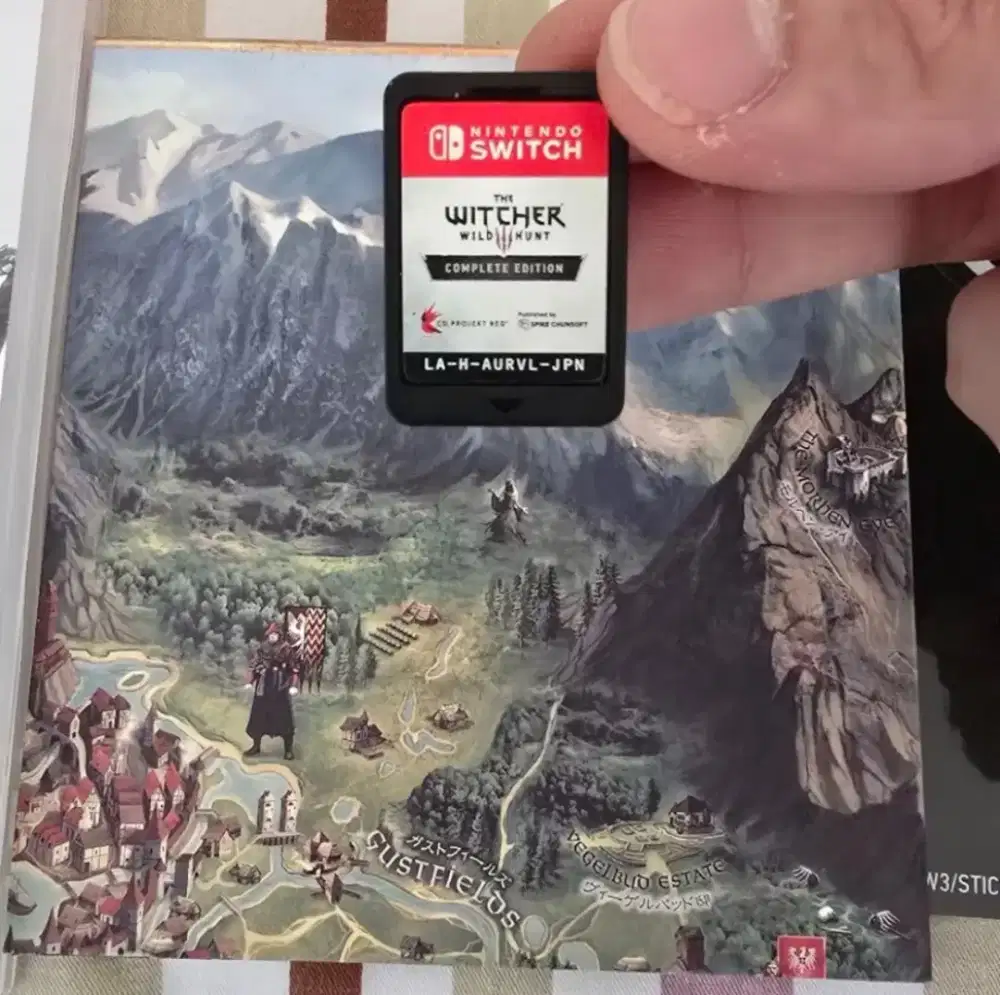 (JAPAN)The Witcher 3 Complete edition set Nintendo Switch
