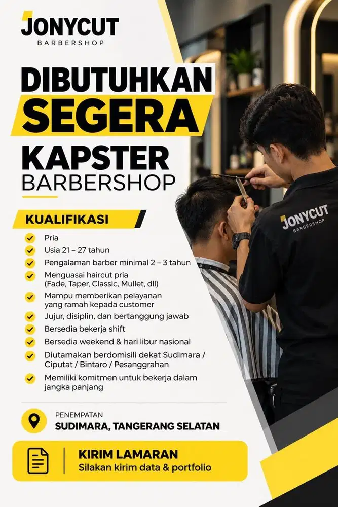 Kapster Barbershop – Sudimara
