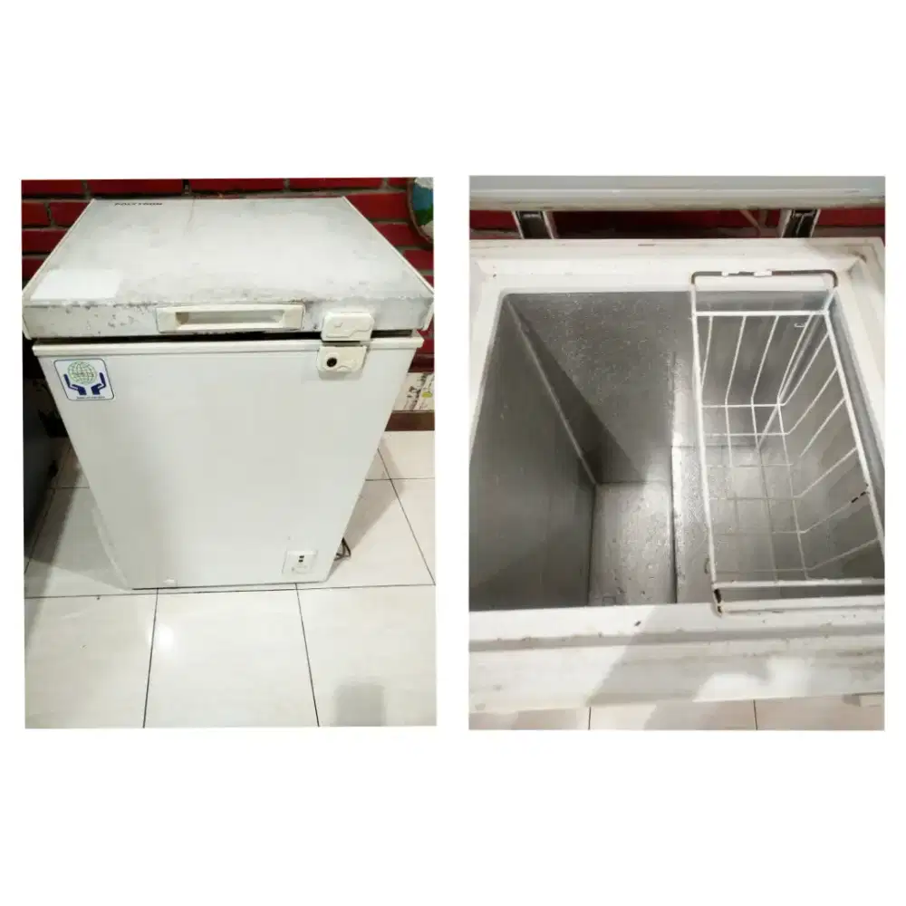 CHEST FREEZER POLYTRON 100 LITER