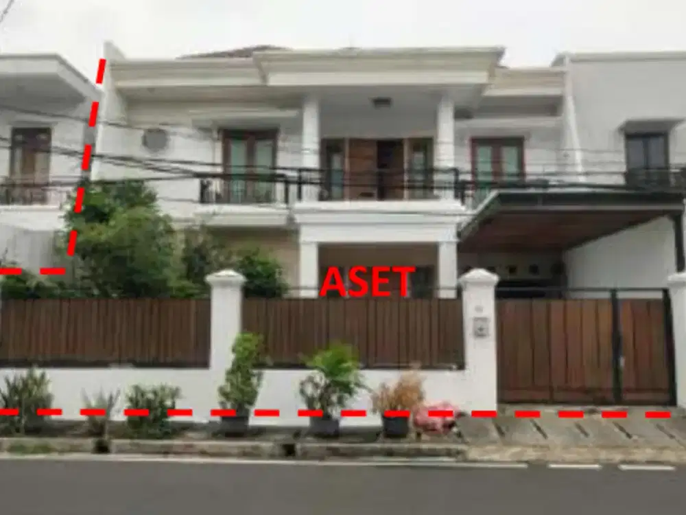 Di Jual Lelang Rumah 2 Lantai di Komplek Sekretariat Negara Ri Jalan Cempaka Putih Barat Kelurahan Cempaka Putih Barat, Kecamatan Cempaka Putih, Kota