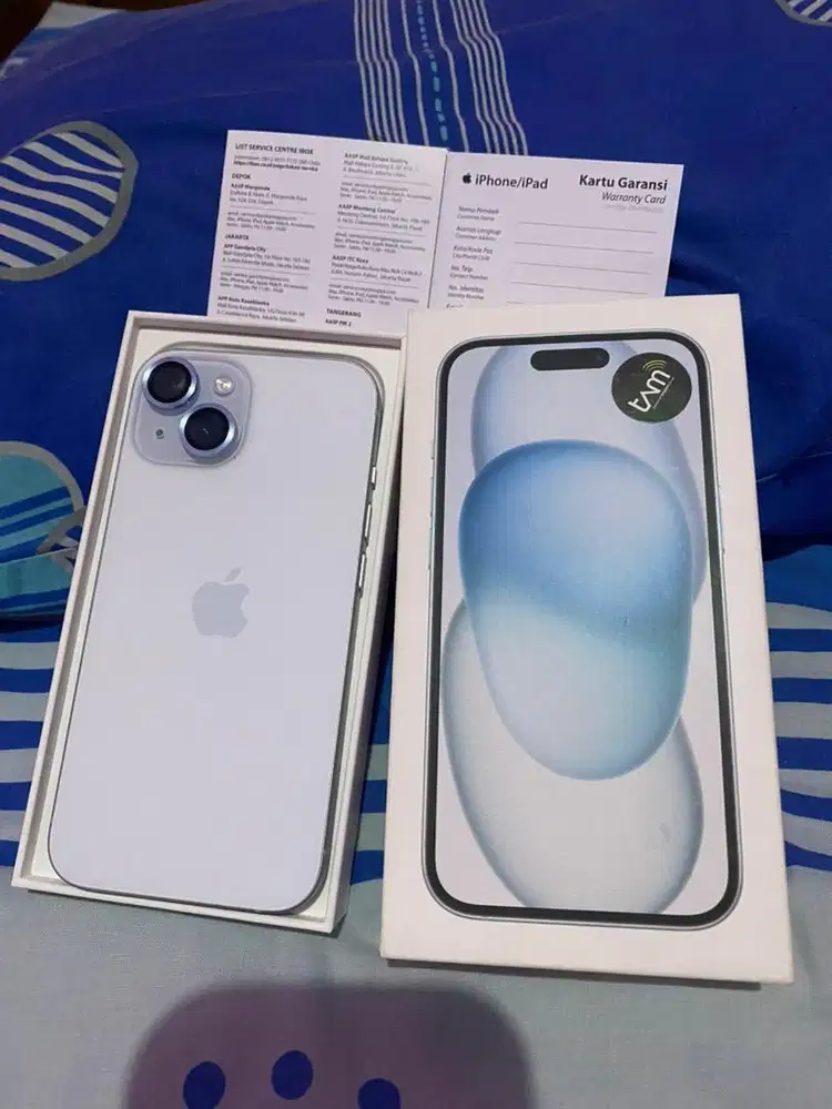 Iphone 15 Blue 128 GB