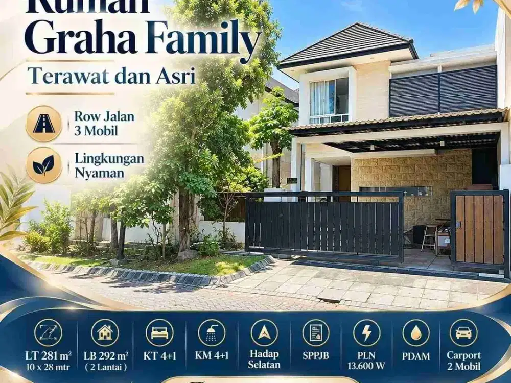 TERMURAH Rumah Graha Family Siap Huni