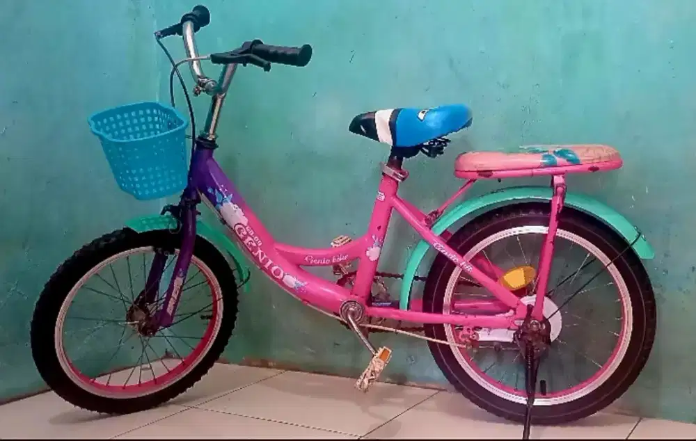 Sepedah anak cw ukuran 16 aktif aiap.pakai