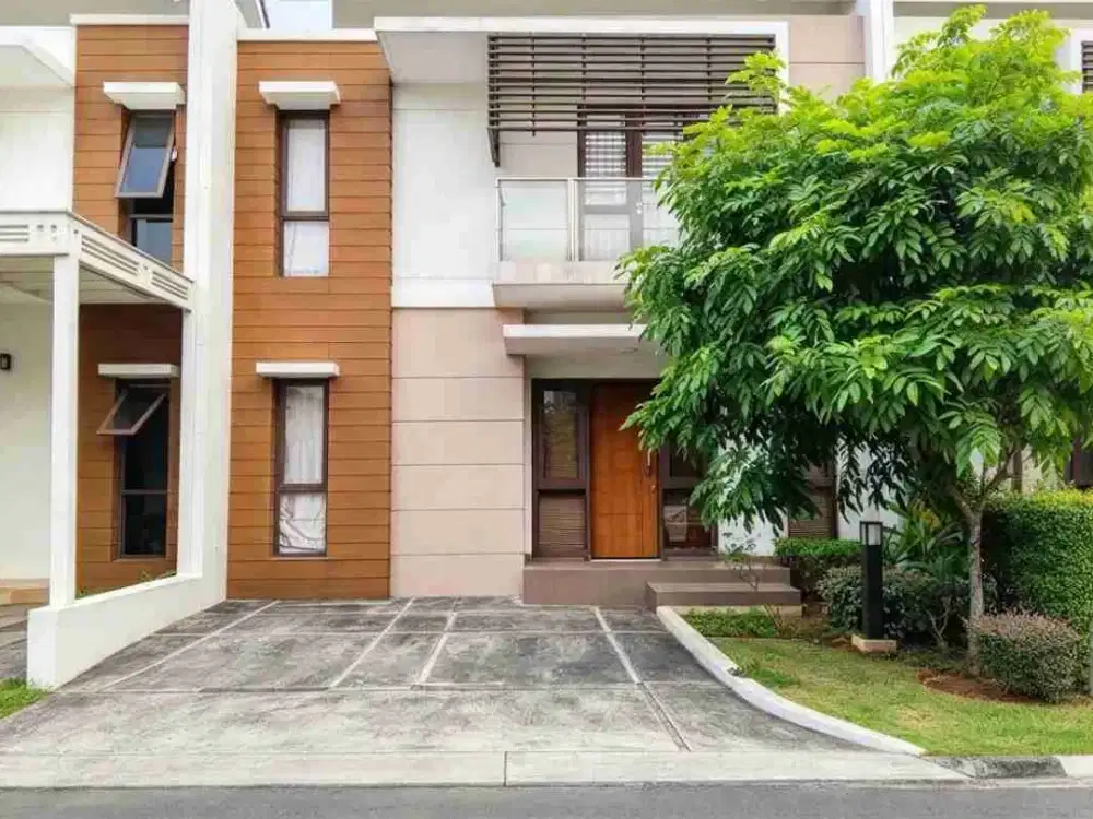 RUMAH FURNISHED CLUSTER BURGUNDY SUMMARECON BEKASI