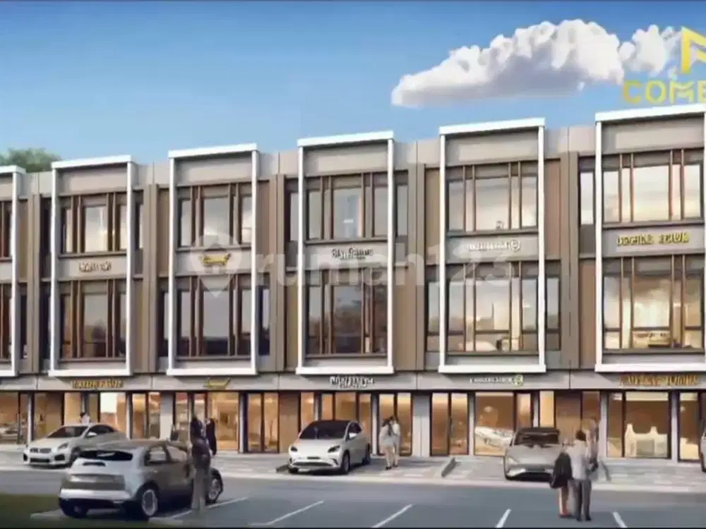 Ruko Murah 3 Lantai Tanpa Dp.di Bsd City di Latinos Business District Boutique Soho, Jl. Raya Rawa Buntu, Rawa Buntu, Serpong, Kota Tangerang Sel