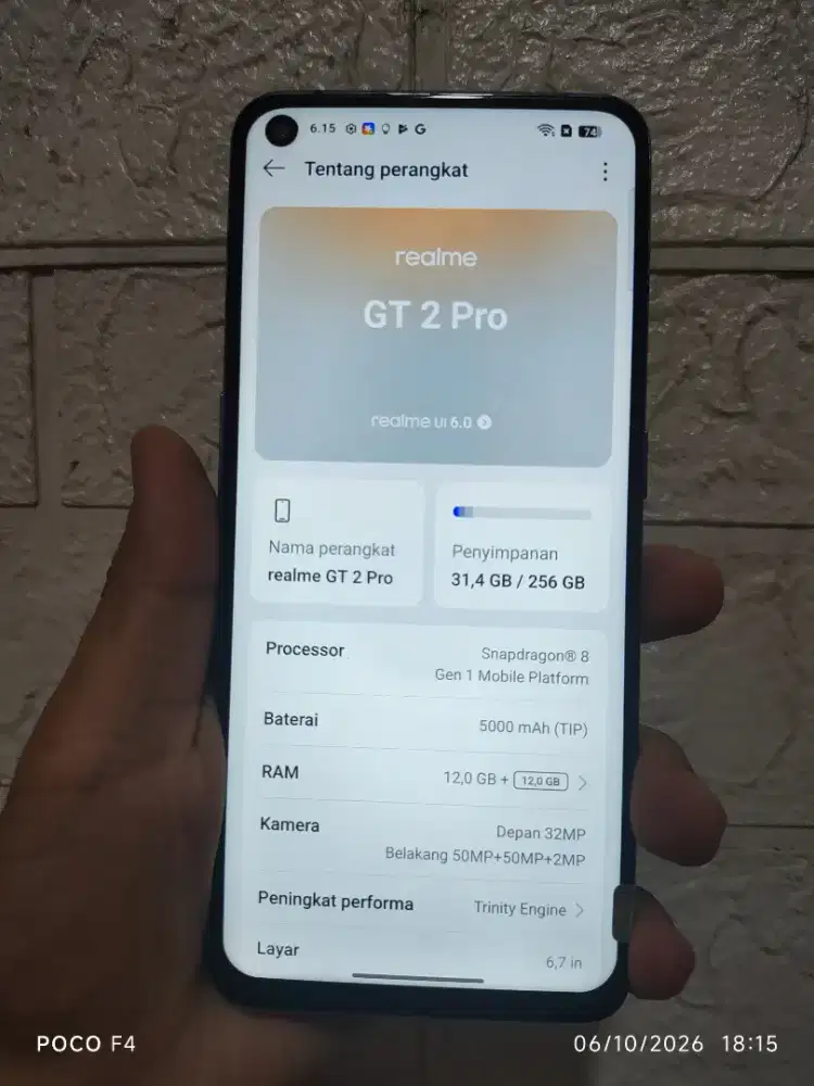 Realme GT 2 pro 5G 12/256