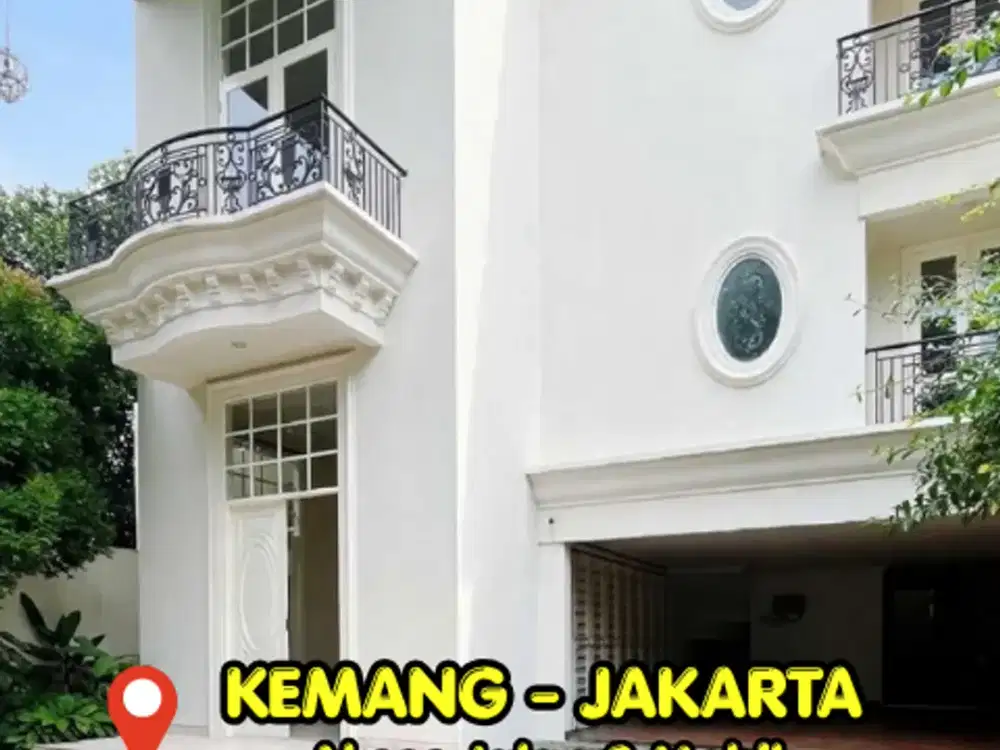 Dijual Rumah Kemang Mewah Modern Lokasi Strategis Akses Jalan Lebar