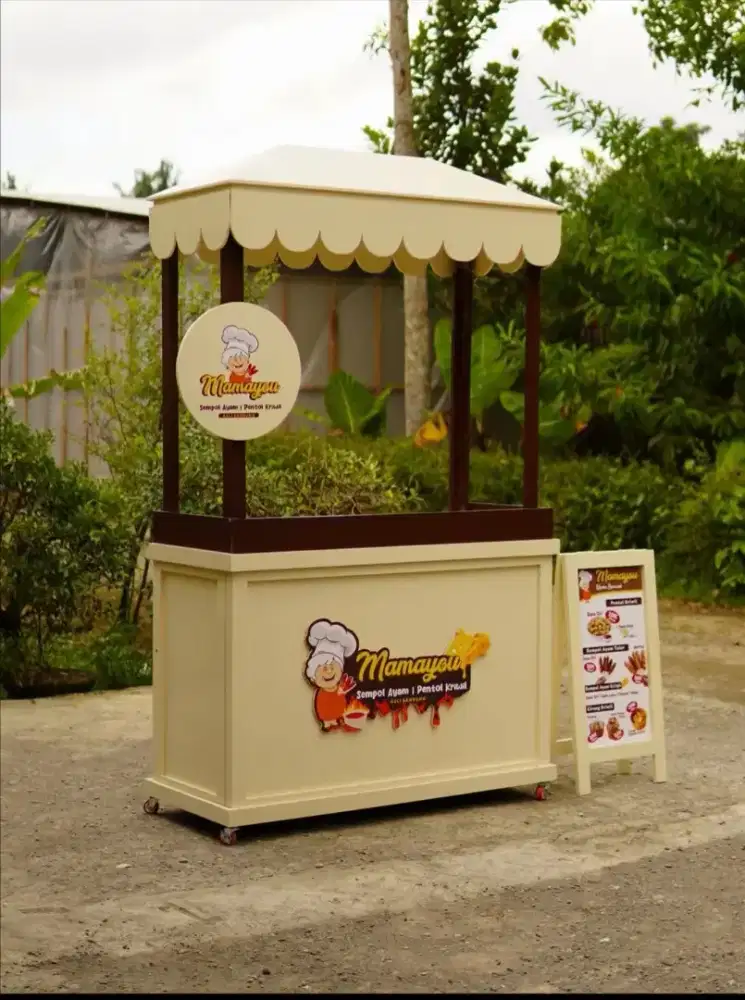 Gerobak portable lipat
