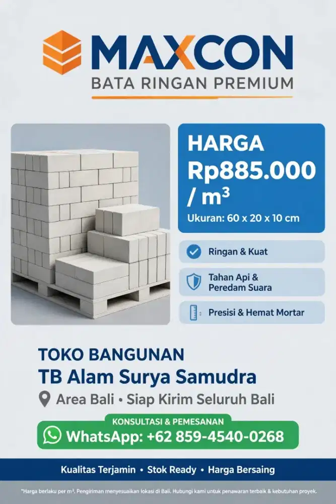 Supplier Material Bangunan Pasir, Koral, Batako, semen dll