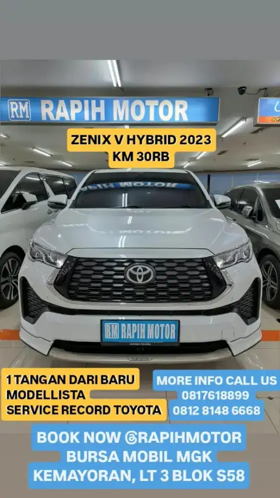 Innova Zenix V HV modellista 2023 Low Km