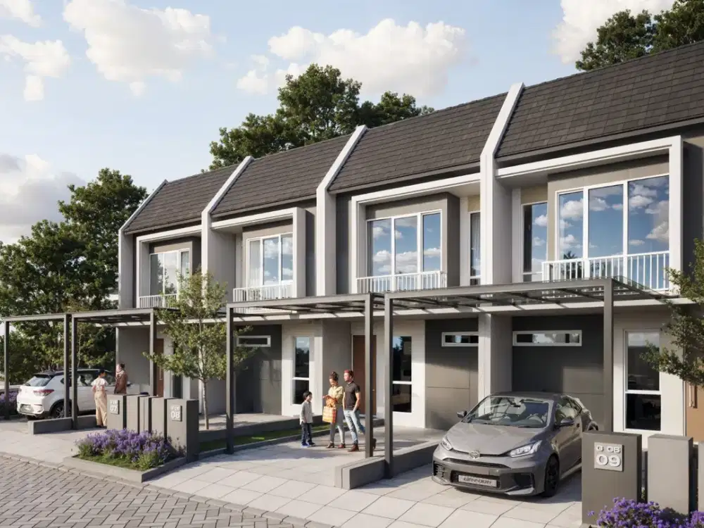 Rumah di melati mas cluster Beryl