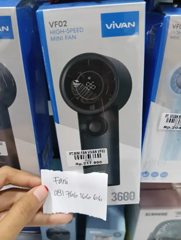 MINI FAN VIVAN VF02| ATLANTIS DAHSYAT