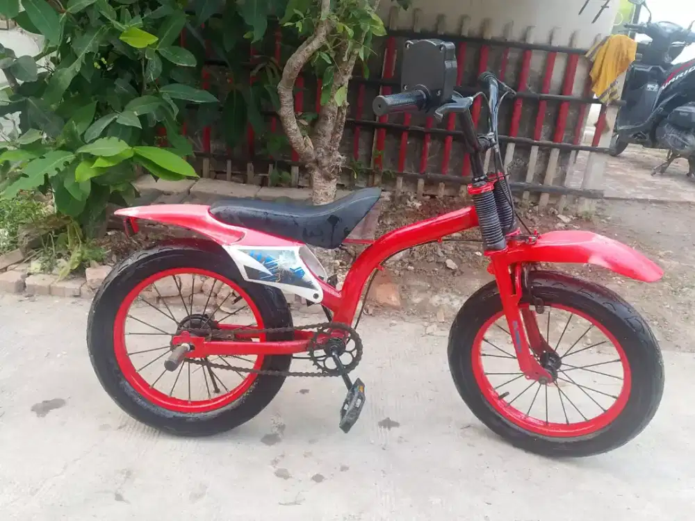 Sepeda anak model motor CLARION RING 16 X 3.0.INCH.