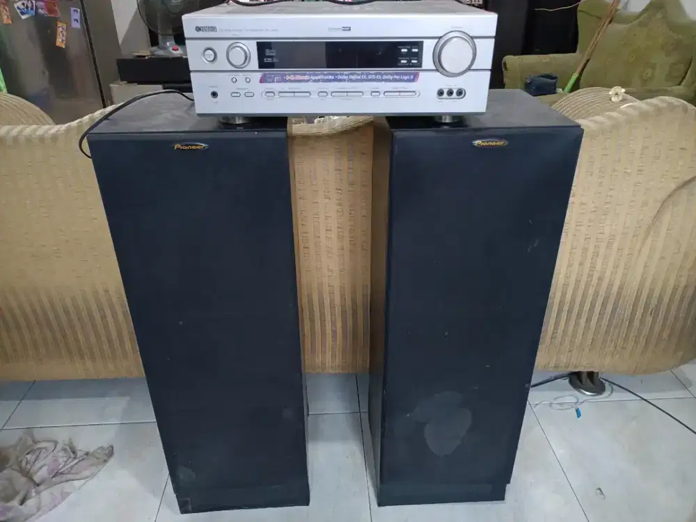 Amplifier Yamaha speaker Pioneer Home theater