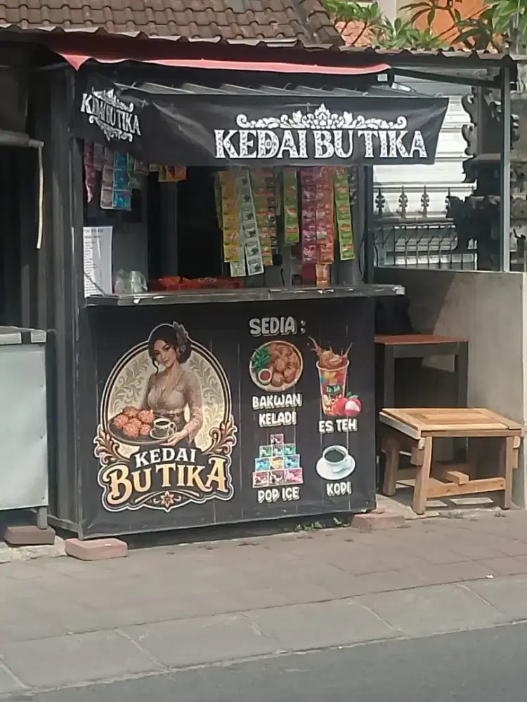 Kontener Jualan es / Paket kontener murah