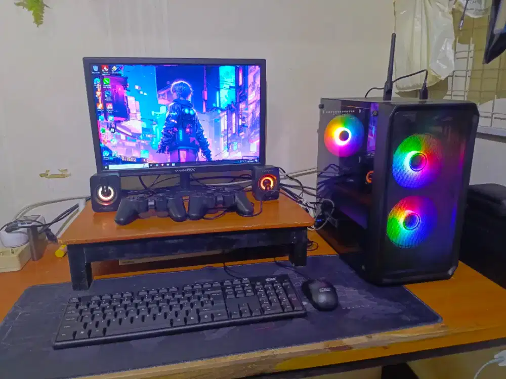 PC/Rakitan Core i5 fullset kondisi BARU bisa gaming dan desain grafis