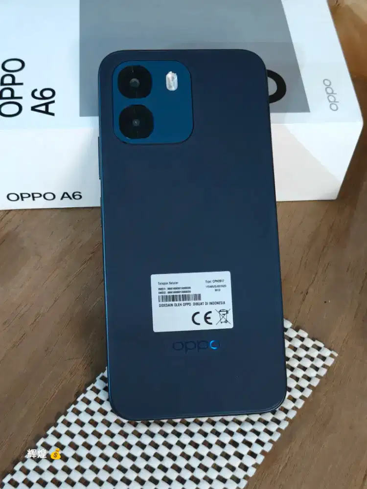 Oppo A6 6/128 second resmi