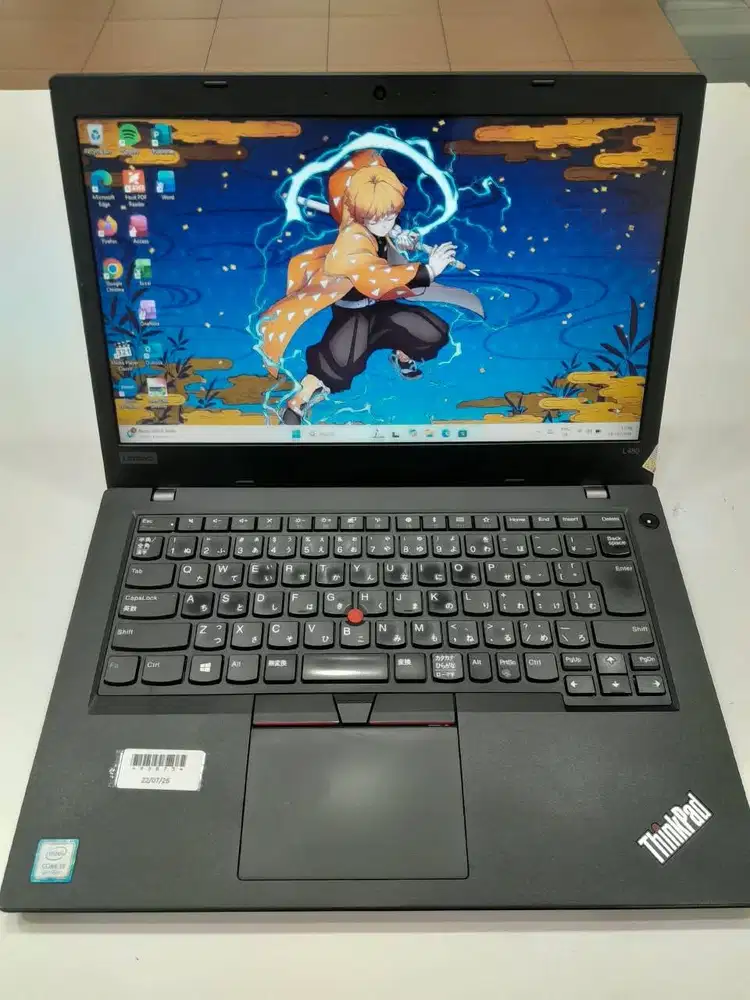 Lenovo Thinkpad L480 Intel Core i5 Gen8 Ram 8gb Ssd 128gb