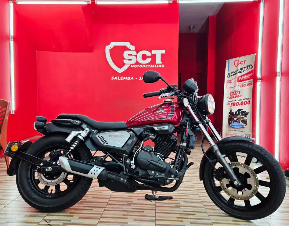 JualCpt90%LikeNew KM14Rb PjkJul27 BENELLI EVO 200 2023 MOTOBI EVO200