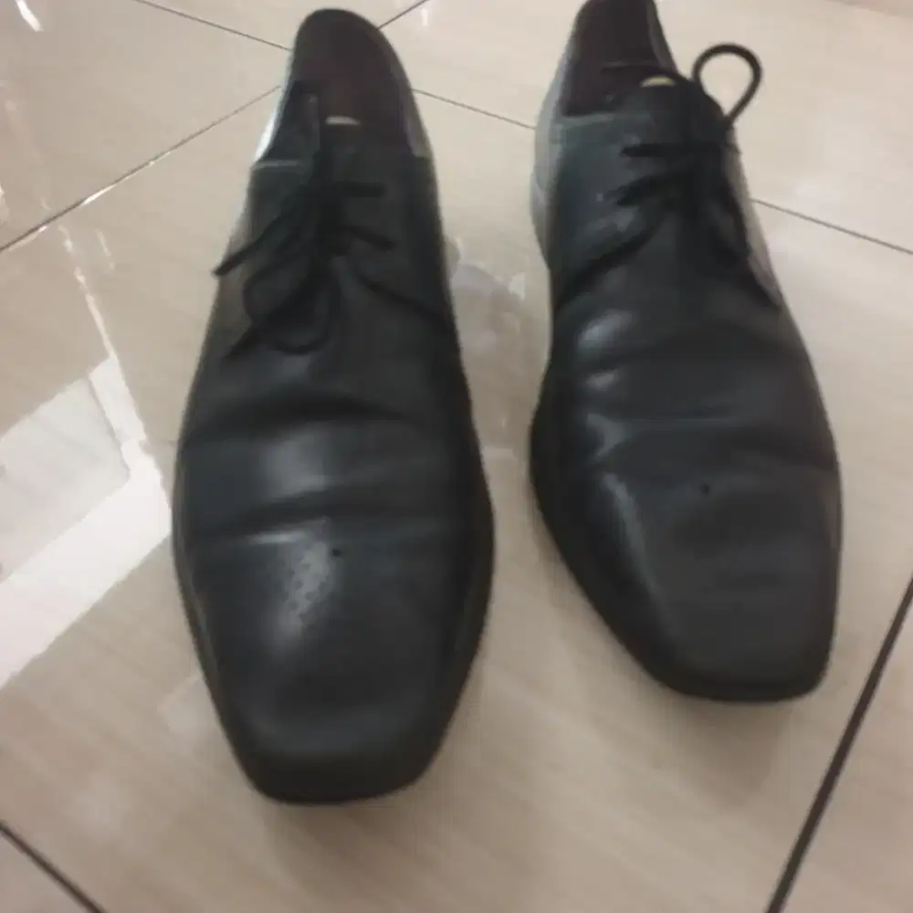 Sepatu kulit pantofel merk Mark Spencer SIZE 43
