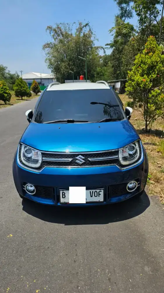 DIJUAL - Suzuki Ignis GX AGS 2018 Biru - KM 40 rb - Kudus Kota