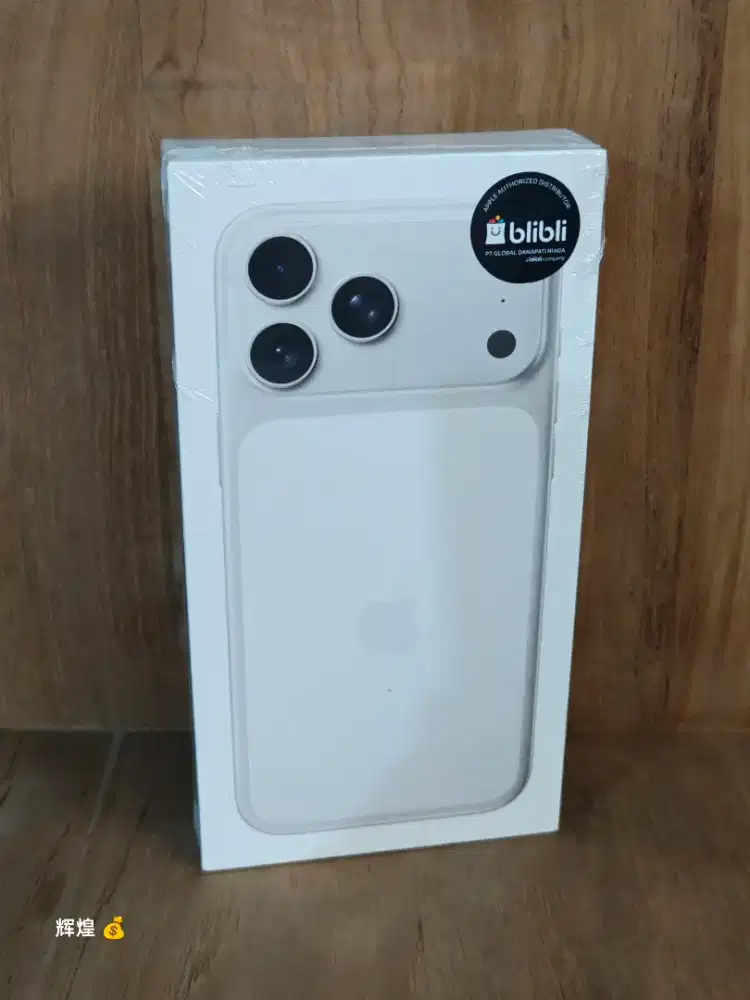 Iphone 17 Promax 256 ibox New segel resmi- Silver