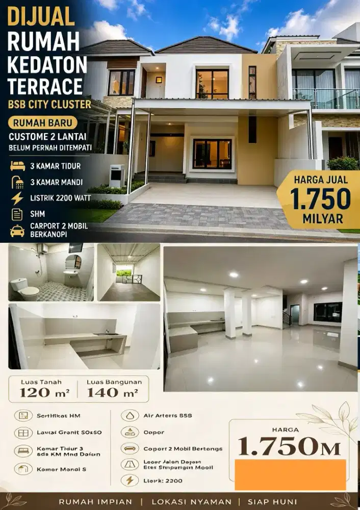 SEWA dlu BARU BELI KEDATON bsb woodland mansion hilago ivy park naraya