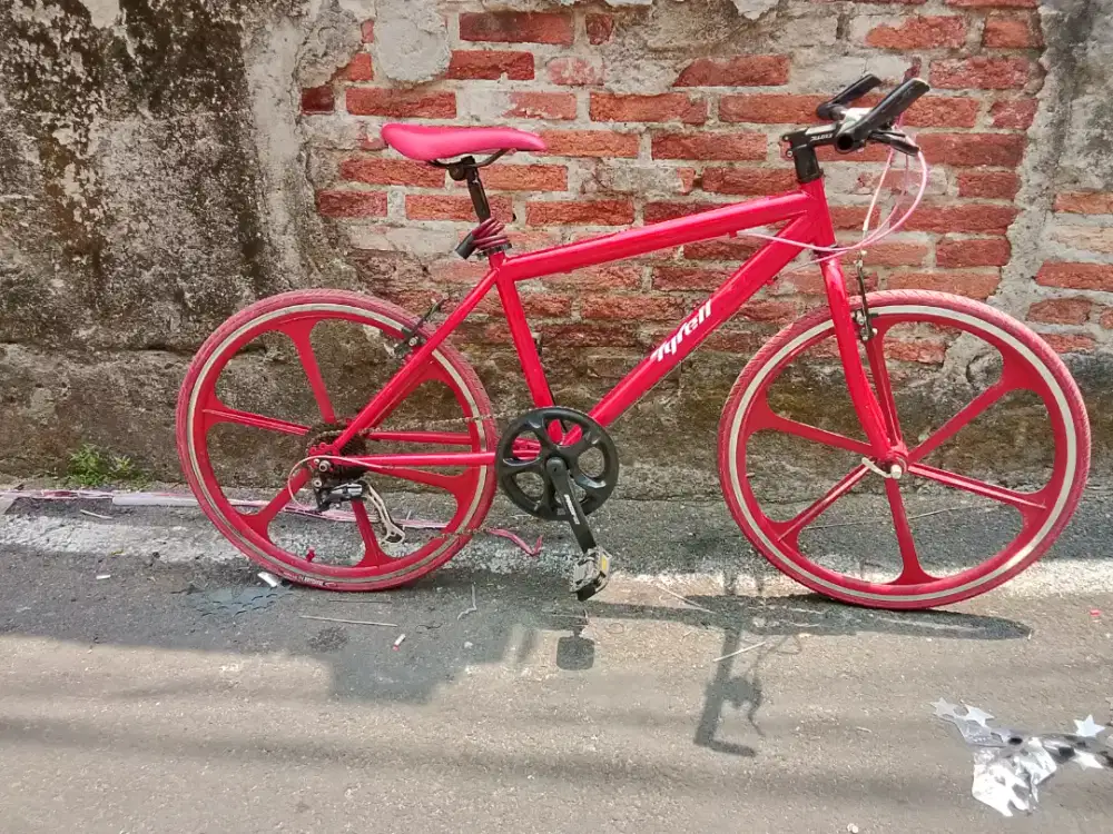Sepeda kalcer 26 inch velg keren,kece racing
