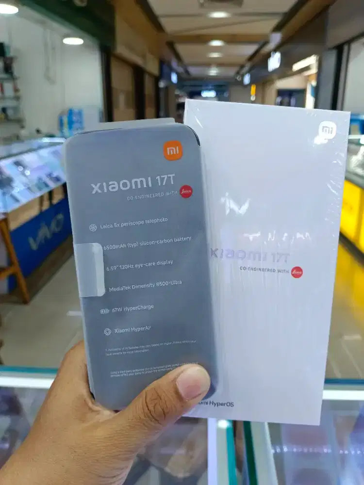Xiaomi Mi 17T 12/512 Black NEW BNOB 100% Garansi Resmi Xiaomi 24Bulan