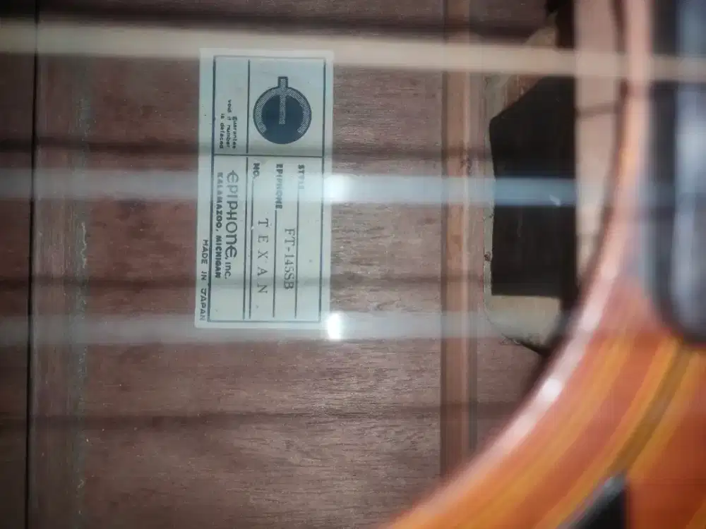 Dijual Gitar Akustik Epiphone FT-145SB Texan Made in Japan