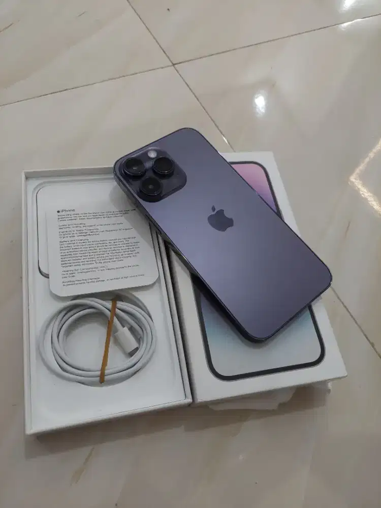 Iphone 14 pro max 256 cukai second