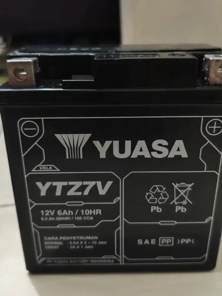 Jual Aki Yuasa tipe YTZ7V 12V original 100%