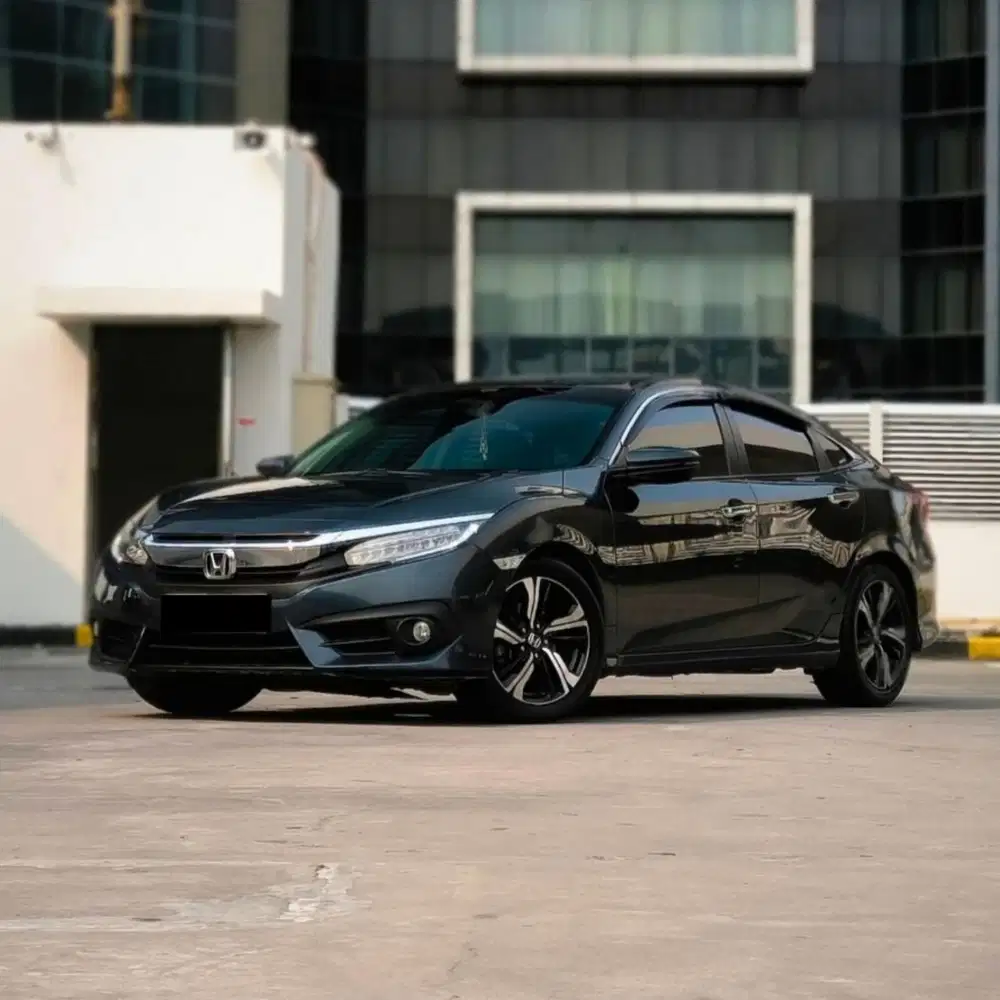 ‼️Dp 19jt Tax 8/27‼️ Honda Civic ES Turbo 1.5 Cvt 2016 Siap Pakai