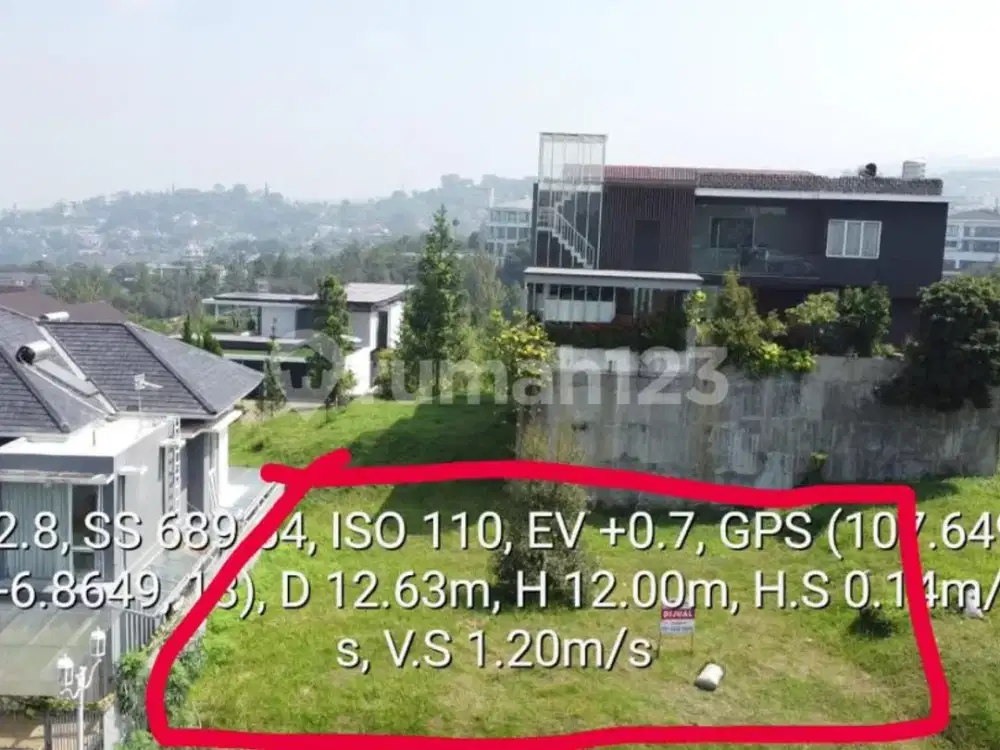 Langka & Murah Di Bawah Nilai Appraisal! Kavling Luasan Kecil Siap Bangun Di Cluster Eksklusif Resort Dago Pakar