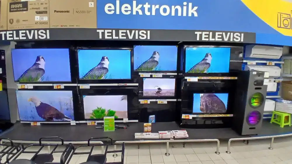 Promo bunga 0% pakai home kredit televisi