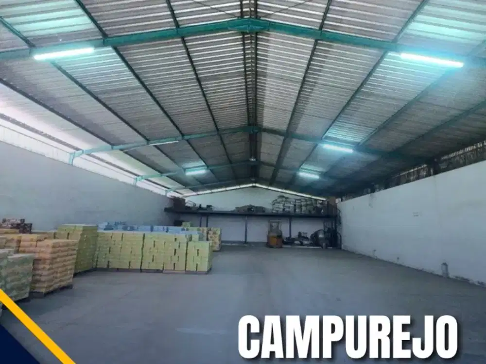 Dijual Gudang di Campurejo Kendal