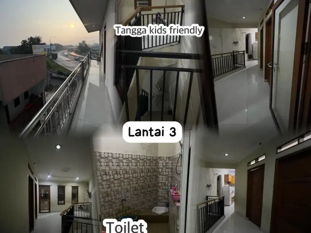 Turun Harga!!! Dijual Cepat Rumah 3 Lantai Siap Huni Buahbatu dekat STT Telkom
