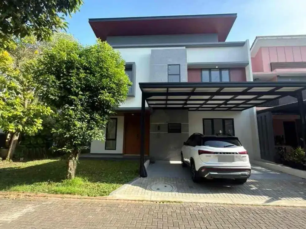 Rumah Baru Hook Taman  Siap Huni Bsd Foresta Dekat Dari ICE BSD