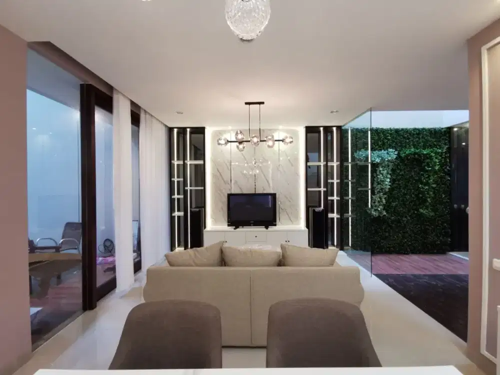 Rumah Mewah Full Furniture Perum Riverside Cluster Hiltop Hotel Haris