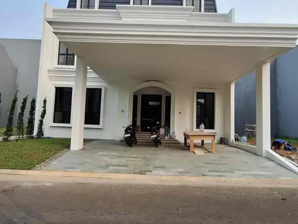 Rumah Mewah American Classic Bangunan Mandiri Alam Sutera Dekat Akses Toll Kunciran Alam Sutera